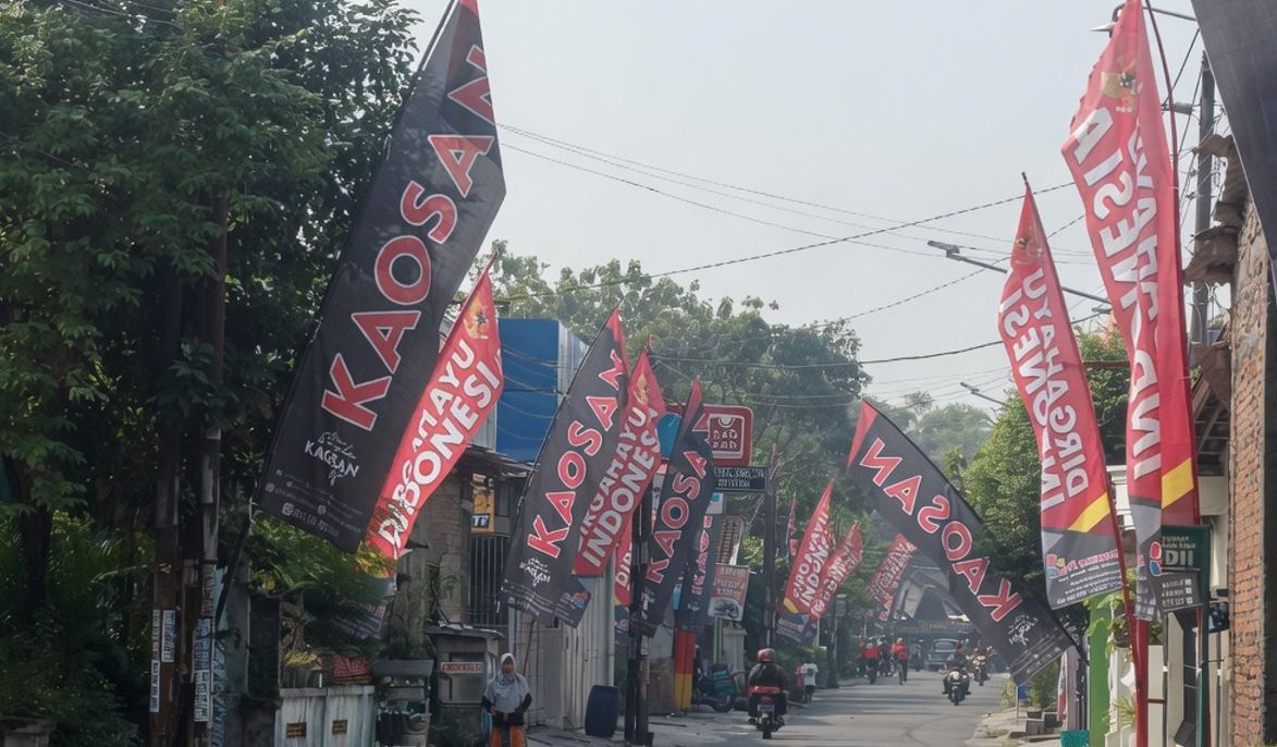 Pabrik Umbul-Umbul Ini Tetap Eksis di 2026