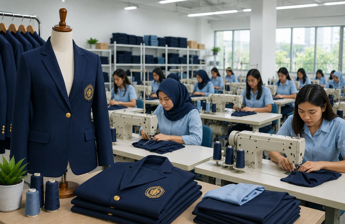 Konveksi Jas Almamater di Solo Standar Profesional Garment